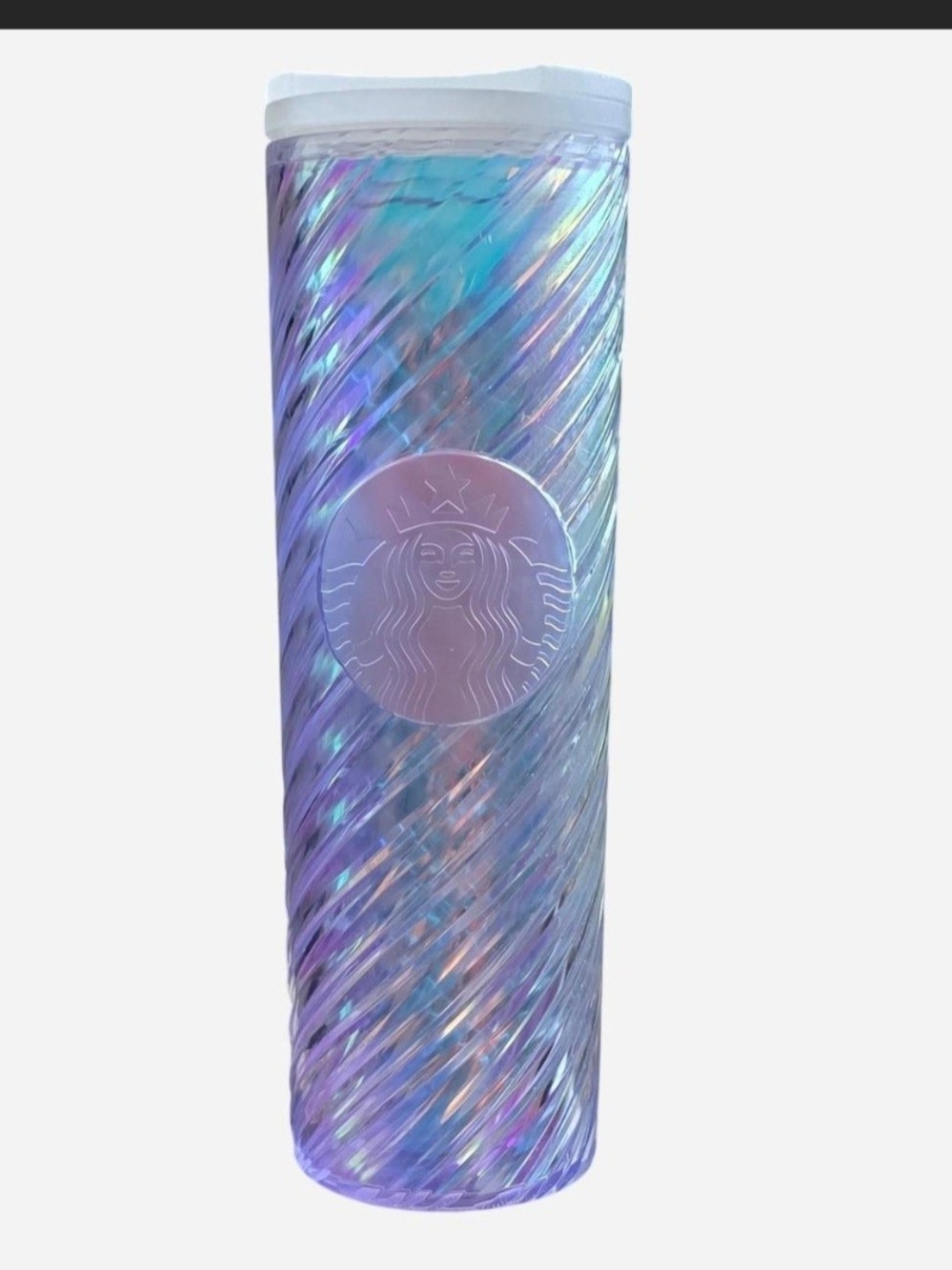 Starbucks Iridescent Swirl Tumbler - Purple, Blue